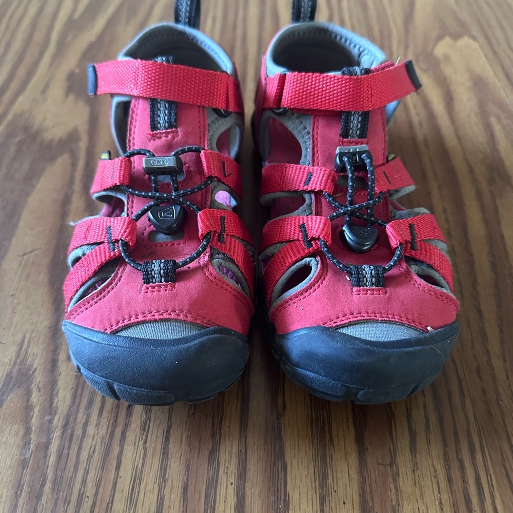 Keen Kids' Red Adventure Sandals